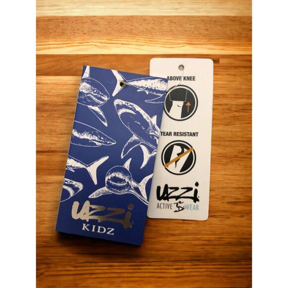 UZZI Banana Swimsuit Swim Boys Shorts Trunks Size S NWT Vacation Fun Pool - Picture 10 of 11